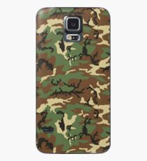 Vintage Retro Woodland Pattern Camouflage Phone Cases Case/Skin for Samsung Galaxy