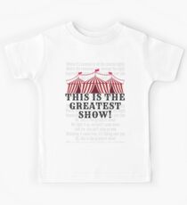 This Is The Greatest Show - The Greatest Showman Kids Tee