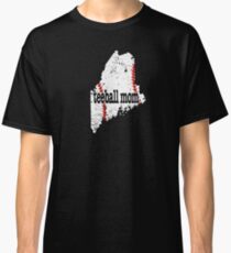 Maine Tee Ball Mom T Shirt Classic T-Shirt
