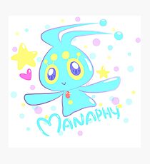 Manaphy! Photographic Print
