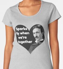 Tesla Love Women's Premium T-Shirt