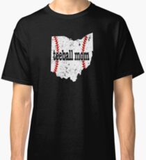 Ball Moms Shirt Ohio Teeball Mom T Shirt Classic T-Shirt