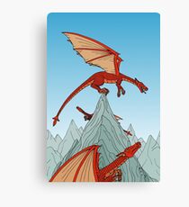 First one to the Top Wins! Canvas Print