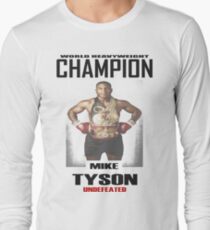 Mike Tyson - World Heavyweight Champion Long Sleeve T-Shirt