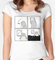 Funny - Not bug, it's feature. Women's Fitted Scoop T-Shirt