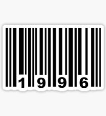Barcode 1996 Sticker