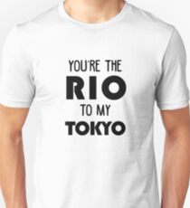 Camiseta ajustada You're the Rio to my Tokyo - Money Heist - La Casa de Papel