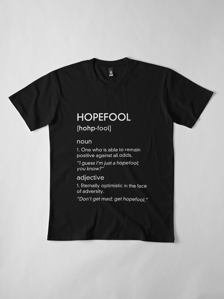 "Definition '18" Men’s Premium TShirt by PMundy Redbubble