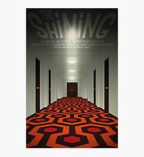The Shining alternative movie poster Photographic Print