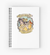 Cats Against Cat Call Merchnadise Spiral Notebook