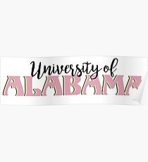 university of alabama no. 4 Poster