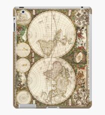 World map, 1660 iPad Case/Skin