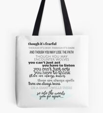Finale - In den Wald Tote Bag