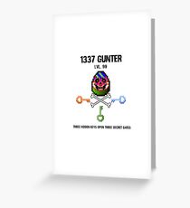 Elite Gunter Greeting Card