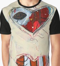 Floating Heart Balloons Graphic T-Shirt