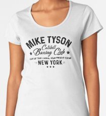Mike Tyson - Catskill Boxing Club - Black Women's Premium T-Shirt