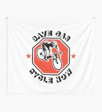 Cyclist Wall Tapestry