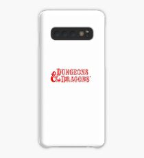 (RED) Dungeons and Dragons OLD Logo Case/Skin for Samsung Galaxy