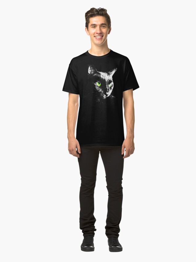 Alternate view of Black Cat 4 Classic T-Shirt