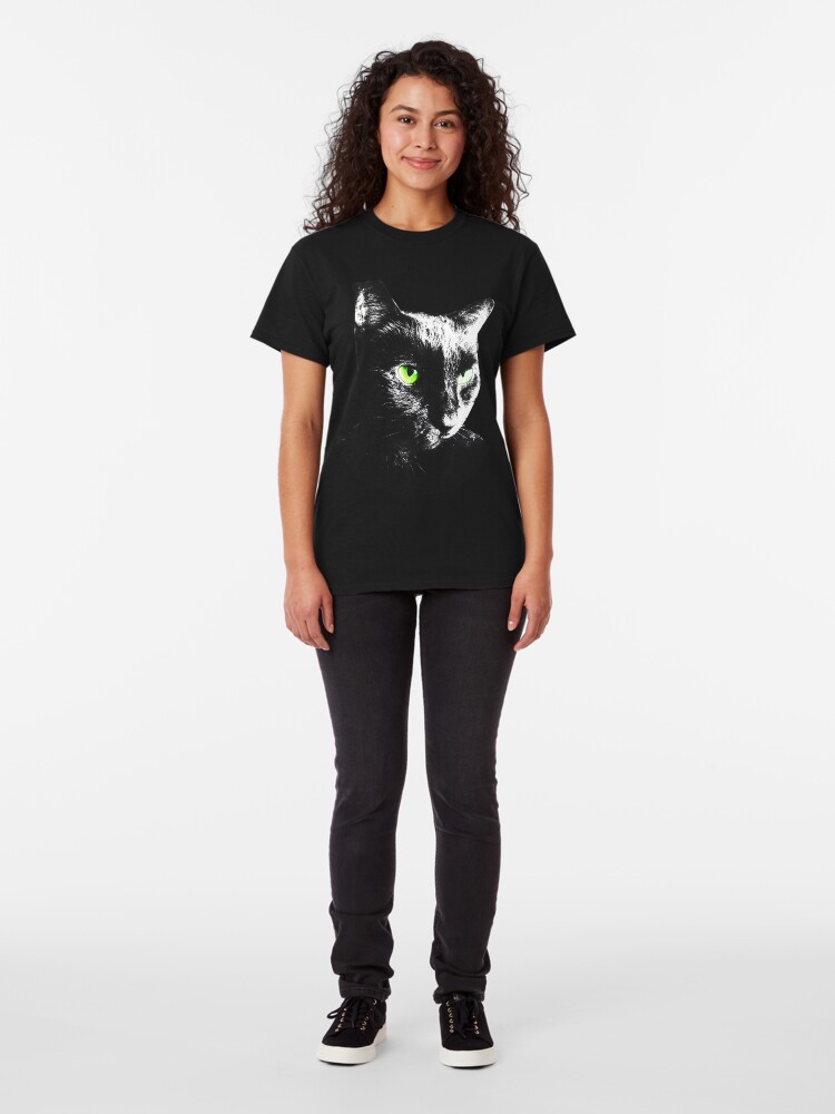 Alternate view of Black Cat 4 Classic T-Shirt
