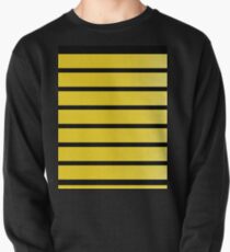 Queen Bee pattern Pullover Sweatshirt