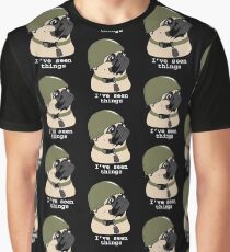 Pug of War Graphic T-Shirt