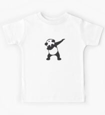 DAB PANDA dab dabber dance football touch down red Kids Tee