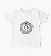 linux penguin prism rainbow penguin pc nerd computer programmer code sysadmin LOL game Baby Tee