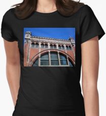 Power Station Façade, Malmo, Sweden Women's Fitted T-Shirt