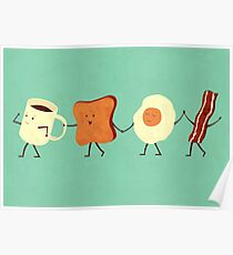 Let's All Go And Have Breakfast Poster