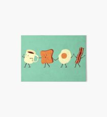 Let's All Go And Have Breakfast Art Board