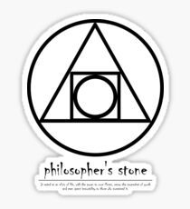 Philosopher's stone Sticker