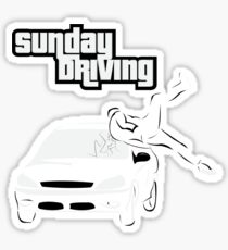 AH GTA 5 Sunday Driving Sticker