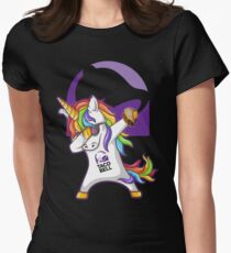 Unicorn-Dab-Taco-Bell Women's Fitted T-Shirt