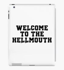 Welcome to the Hellmouth - Buffy the Vampire Slayer, BtVS, 90s, Joss Whedon, Giles, Hell Mouth, Buffyverse, High School, Alternative, Varsity iPad Case/Skin
