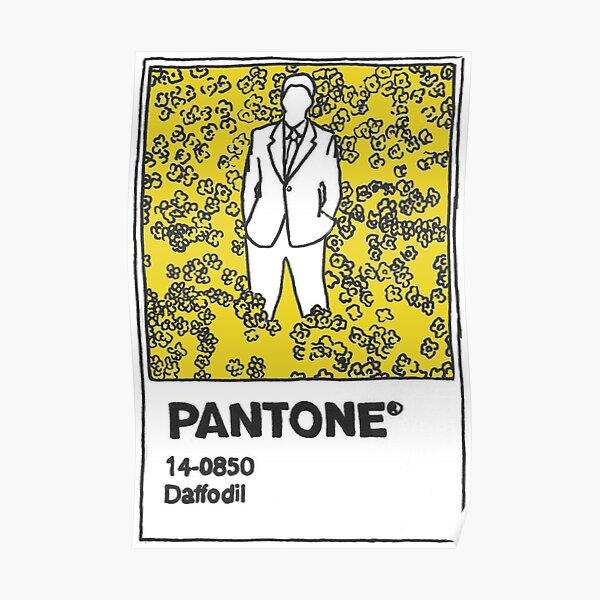 Pantone Yellow Posters Redbubble