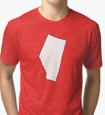 Alberta - Blank Tri-blend T-Shirt