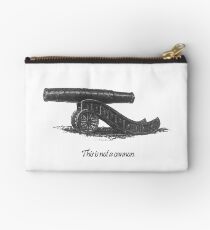 This is not a cannon. Studio Pouch