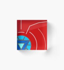 The Arc Reacting Acrylic Block