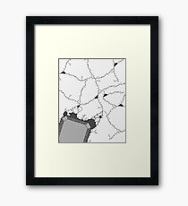 Hammer Smash! Framed Print