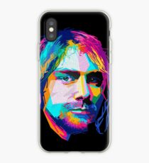 nirvana - pop art - kurt cobain iPhone Case