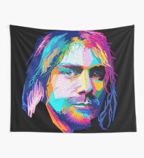 nirvana - pop art - kurt cobain Wall Tapestry
