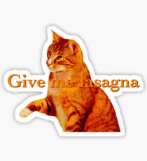 Pegatina Garfield