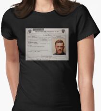 Conor McGregor Mugshot Women's Fitted T-Shirt