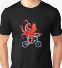 Radfahren Octopus Merchandise Slim Fit T-Shirt