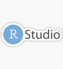 RStudio logo Sticker