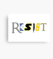 Geeks Resist! Canvas Print
