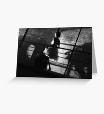 Lady Greeting Card