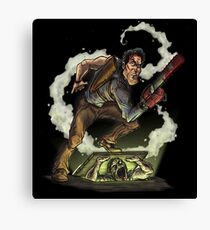 Evil Dead Ash Canvas Print
