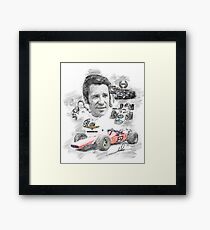 Mario Andretti Framed Print